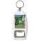 Keep Calm and Love Clovelly - Bottle Opener Keyring