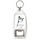 Cool Cat - Bottle Opener Keyring