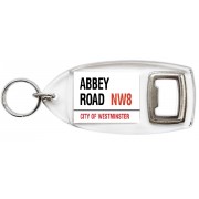 Abbey Road - Bottle Opener Keyring