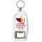 I make Wine Disappear. What is Your Superpower? - Bottle Opener Keyring