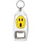 Scream Smiley - Bottle Opener Keyring