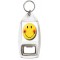 Blushing Smiley - Bottle Opener Keyring