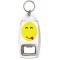 Tongue Out Smiley - Bottle Opener Keyring