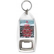 Keep Calm and Love Hayling Island - Bottle Opener Keyring