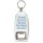 I smile because you're my Uncle. I laugh because there's nothing you can do about it - Bottle Opener Keyring