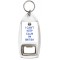 I Can't Keep Calm I'm British - Bottle Opener Keyring