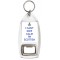 I Can't Keep Calm I'm Scottish - Bottle Opener Keyring