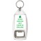 Born English but Made in Ireland - Bottle Opener Keyring