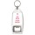 Eat Sleep Floss Repeat - Bottle Opener Keyring