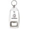 I am Calm I Got Divorced - Bottle Opener Keyring