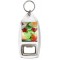 Keep Calm and Love Cream Teas - Bottle Opener Keyring
