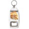 Keep Calm and Love Apple Pie - Bottle Opener Keyring
