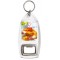Keep Calm and Love Fish Fingers - Bottle Opener Keyring