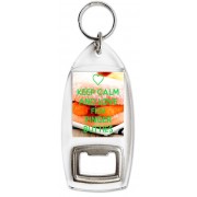 Keep Calm and Love Fish Finger Butties - Bottle Opener Keyring