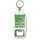Keep Calm and Love Mint Choc Chip Ice Cream - Bottle Opener Keyring