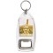 Keep Calm Love Apple Pie & Custard - Bottle Opener Keyring