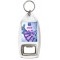 Keep Calm Because Biology Rocks - Bottle Opener Keyring