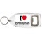 I Love (heart) Birmingham - Bottle Opener Keyring