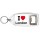 I Love (heart) London - Bottle Opener Keyring