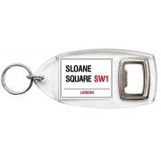 Sloane Square - Bottle Opener Keyring