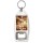 He is Not Here, He Has Risen! Luke 24:6 - Bottle Opener Keyring