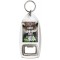Keep Calm and Love a Raccoon - Bottle Opener Keyring