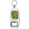 Keep Calm and Love Bread Pudding - Bottle Opener Keyring