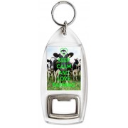 Keep Calm and Love Farming - Bottle Opener Keyring