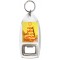 Keep Calm and Love Lemon Curd Tart - Bottle Opener Keyring