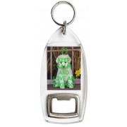 Keep Calm and Love an Eskipoo - Bottle Opener Keyring