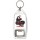 Life is better in Sandals - Bottle Opener Keyring