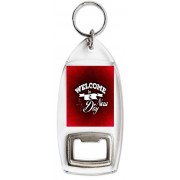 Welcome to a New Day - Bottle Opener Keyring