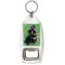 Picture of a Yorkshire Terrier - Bottle Opener Keyring