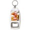 Safety First Drink with a Nurse - Bottle Opener Keyring