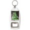 Keep Calm and Love Snow Leopards - Bottle Opener Keyring