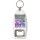 Let Your Smile Change the World, Don't let the World Change your Smile. - Bottle Opener Keyring