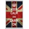 Keep Calm and Carry On - Jumbo Fridge Magnet
