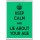 Keep Calm and Lie About your Age - Jumbo Fridge Magnet