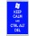 Keep Calm and Ctrl Alt Del - Jumbo Fridge Magnet