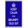 Keep Calm You Grumpy Old Git - Jumbo Fridge Magnet