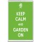 Keep Calm and Garden On - Jumbo Fridge Magnet