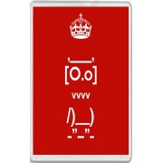 Owl - Jumbo Fridge Magnet