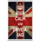 Keep Calm and Drive a Jag - Jumbo Fridge Magnet
