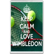 Keep Calm and Love Wimbledon - Jumbo Fridge Magnet