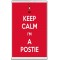Keep Calm I'm a Postie - Jumbo Fridge Magnet