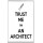 Trust me I'm an Architect - Jumbo Fridge Magnet