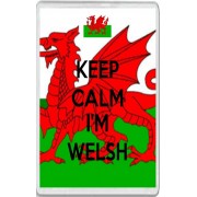 Keep Calm I'm Welsh - Jumbo Fridge Magnet