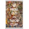 Freak Out and Throw Stuff - Jumbo Fridge Magnet
