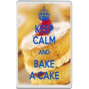 Keep Calm and Bake a Cake - Jumbo Fridge Magnet
