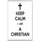 Keep Calm I am a Christian - Jumbo Fridge Magnet